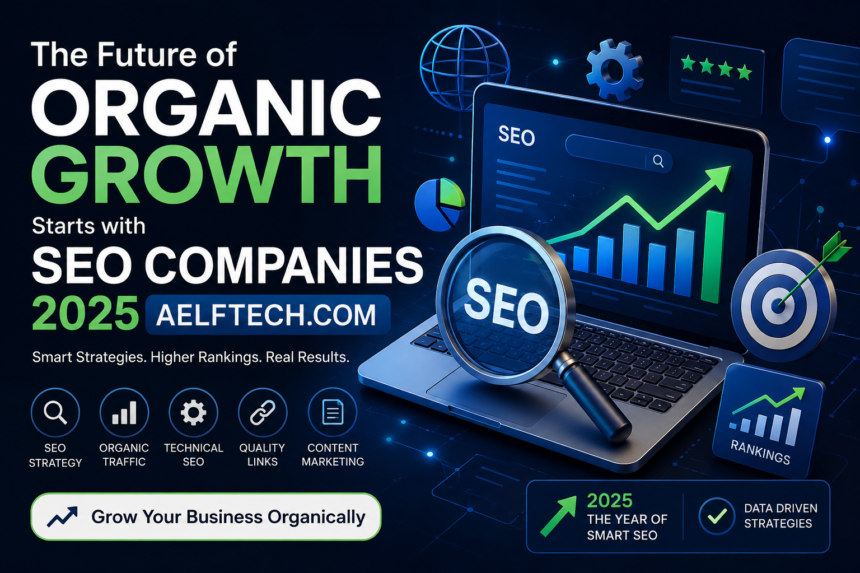 The Future of Organic Growth Starts with SEO Companies 2025 Aelftech.com
